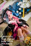 GUAVADOLL アニメドール ソフトビニール製ヘッド+TPE製ボディ 136cm バスト平  下江小春 ヘッド M16ジョイント 他社と交換可能 138-150ＣＭのボディに適用 ナチュラル肌色 初音ミク