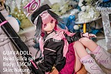 GUAVADOLL アニメドール ソフトビニール製ヘッド+TPE製ボディ 136cm バスト平  下江小春 ヘッド M16ジョイント 他社と交換可能 138-150ＣＭのボディに適用 ナチュラル肌色 初音ミク