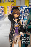 GUAVADOLL アニメドール ソフトビニール製ヘッド+TPE製ボディ 145cm Aカップ DM02 ヘッド ブラックタワーcos
