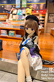 GUAVADOLL アニメドール ソフトビニール製ヘッド+TPE製ボディ 145cm Aカップ DM02 ヘッド ブラックタワーcos
