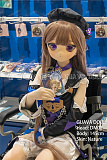 GUAVADOLL アニメドール ソフトビニール製ヘッド+TPE製ボディ 145cm Aカップ DM02 ヘッド ブラックタワーcos