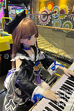 GUAVADOLL アニメドール ソフトビニール製ヘッド+TPE製ボディ 145cm Aカップ DM02 ヘッド ブラックタワーcos