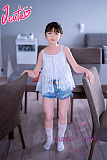 J-cute 133cm バスト平 AGD07 唯（ゆい）ヘッド 髪の毛植毛 ラブドール 内気な少女 可愛い フルシリコン製 LL団
