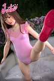 J-cute 133cm バスト平 AGD07 唯（ゆい）ヘッド ラブドール ロリ妹系 シリコンヘッド+TPEボディ ハイブリッド 掲載画像のボディはリアルメイク付き