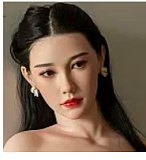 FANREAL 162cm Cカップ 雪（xue）ヘッド フルシリコン製 ラブドール 掲載画像は口開閉付き軟性シリコンヘッド ネットストッキング