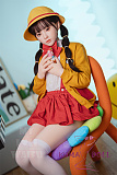 【10%OFF実施中！カートに入れると割引後の価格をご確認いただけます】フルシリコン製 My Loli Waifu 略称MLW ロリ系ラブドール 127cm Aカップ 桃momoヘッド メイク選択可能