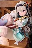 MOZU DOLL 85cm Aカップ 萤儿（Firefly） ソフトビニール製頭部 TPE製ボディ 肌色＆眼球色＆メイク＆ウィッグは宣材写真と同じ  6kg