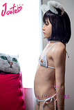J-cute 137cm バスト平 AGD17 羽純（はずみ）ヘッド  LL団 ラブドール 妹系 猫女 フルシリコン製 リアルドール