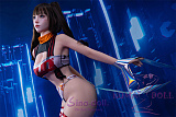フルシリコン製ラブドール Sino Doll 実践向け 戦闘機 163cm Eカップ S50 凛紫 Linzi ヘッド 掲載画像はリアルメイク付き 顔は蝋人形メイク付き