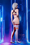 フルシリコン製ラブドール Sino Doll 実践向け 戦闘機 163cm Eカップ S50 凛紫 Linzi ヘッド 掲載画像はリアルメイク付き 顔は蝋人形メイク付き