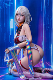 フルシリコン製ラブドール Sino Doll 実践向け 戦闘機 163cm Eカップ S50 凛紫 Linzi ヘッド 掲載画像はリアルメイク付き 顔は蝋人形メイク付き