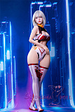 フルシリコン製ラブドール Sino Doll 実践向け 戦闘機 163cm Eカップ S50 凛紫 Linzi ヘッド 掲載画像はリアルメイク付き 顔は蝋人形メイク付き