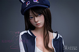 【S-TPE製ボディ+シリコンヘッド】蛍火日記 158cm Eカップ 琉璃（Liuli）ヘッド シリコン頭部+TPEボディ JK衣装選択可能 リアルラブドール 身体リアルメイク付き 水着