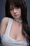 【S-TPE製ボディ+シリコンヘッド】蛍火日記 158cm Eカップ 琉璃（Liuli）ヘッド シリコン頭部+TPEボディ JK衣装選択可能 リアルラブドール 身体リアルメイク付き 水着