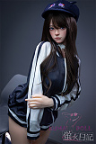 【S-TPE製ボディ+シリコンヘッド】蛍火日記 158cm Eカップ 琉璃（Liuli）ヘッド シリコン頭部+TPEボディ JK衣装選択可能 リアルラブドール 身体リアルメイク付き 水着