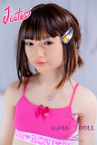 J-cute 133cm バスト平 シリコン頭部+TPEボディ AGD07 唯（ゆい）ヘッド ラブドール ロリ妹系  ハイブリッド 掲載画像のボディはリアルメイク付き