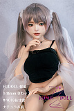【超柔らかい超軽量版ボディ】フルシリコン製 FUDOLL ラブドール 148cm Dカップ #40ヘッド 身長選択可能
