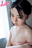 J-cute 137cm バスト平 AGD17 羽純（はずみ）ヘッド  LL団 ラブドール 髪の毛植毛 ツインテール フルシリコン製 リアルドール