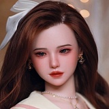 フルシリコン製ラブドール JYDOLL 123cm Bカップ 小依然（Yiran）ヘッド 身体リアルメイク付き