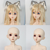 GUAVADOLL （グアバ）番石榴 ヘッド単体 アニメドール ソフトビニール製ヘッド 等身大 ジョイントM16 他社と交換可能 138～150cmのボディに適用 ナチュラル肌色 頭部単体