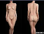 フルシリコン製 Game Lady 168cm Dカップ No.1ヘッド リアルメイク付き 眉毛とまつ毛植毛あり
