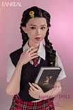 FANREAL 153cm Bカップ  F9-茉（Mo） ROS機能付き リアルメイク付き フルシリコン製ラブドール ノースリーブトップス