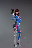 フルシリコン製 Game Lady 167cm Dカップ No23_1ヘッド リアルメイク付き 眉毛とまつ毛植毛あり Cosplay