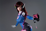 フルシリコン製 Game Lady 167cm Dカップ No23_1ヘッド リアルメイク付き 眉毛とまつ毛植毛あり Cosplay