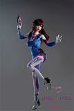 フルシリコン製 Game Lady 167cm Dカップ No23_1ヘッド リアルメイク付き 眉毛とまつ毛植毛あり Cosplay