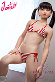 J-cute 149cm バスト平 AGD01 澪（ミオ）ヘッド  髪の毛植毛 ラブドール 妹系 フルシリコン製 リアルドール
