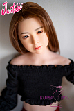 J-cute 137cm バスト平 AGD17 羽純（はずみ）ヘッド  LL団 ラブドール 髪の毛植毛 ツインテール フルシリコン製 リアルドール