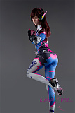 フルシリコン製 Game Lady 167cm Dカップ No23_1ヘッド リアルメイク付き 眉毛とまつ毛植毛あり Cosplay