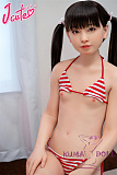 J-cute 149cm バスト平 AGD01 澪（ミオ）ヘッド  髪の毛植毛 ラブドール 妹系 フルシリコン製 リアルドール