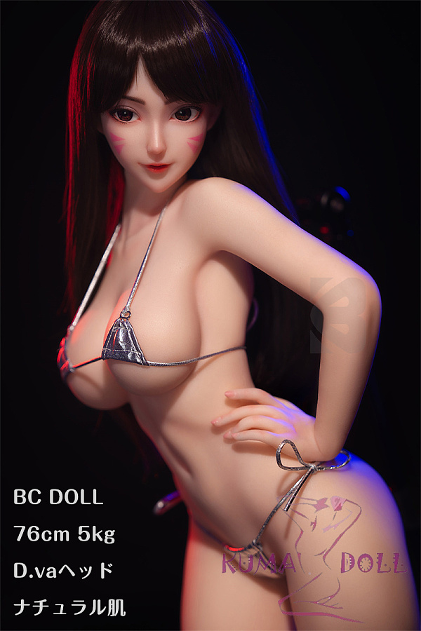 BCDOLL GS-76cm-B 5kg セックス可能 超リアルなフィギュア D.vaヘッド フルシリコン製 BCDOLLラブドール 小型で軽量化で収納しやい 使いやすい