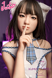 J-cute 137cm バスト平 シリコン頭部+TPEボディ AGD19 萌咲（もえ）ヘッド ラブドール ロリ妹系  ハイブリッド 掲載画像のボディはリアルメイク付き
