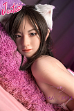 J-cute 137cm バスト平 シリコン頭部+TPEボディ AGD19 萌咲（もえ）ヘッド ラブドール ロリ妹系  ハイブリッド 掲載画像のボディはリアルメイク付き