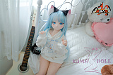 MOZU DOLL 115cm バスト大 薄荷ちゃん ソフトビニール製頭部+TPE製ボディ 肌色＆眼球色＆メイク＆ウィッグ＆衣装は宣材写真と同じ