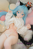 MOZU DOLL 115cm バスト大 薄荷ちゃん ソフトビニール製頭部+TPE製ボディ 肌色＆眼球色＆メイク＆ウィッグ＆衣装は宣材写真と同じ