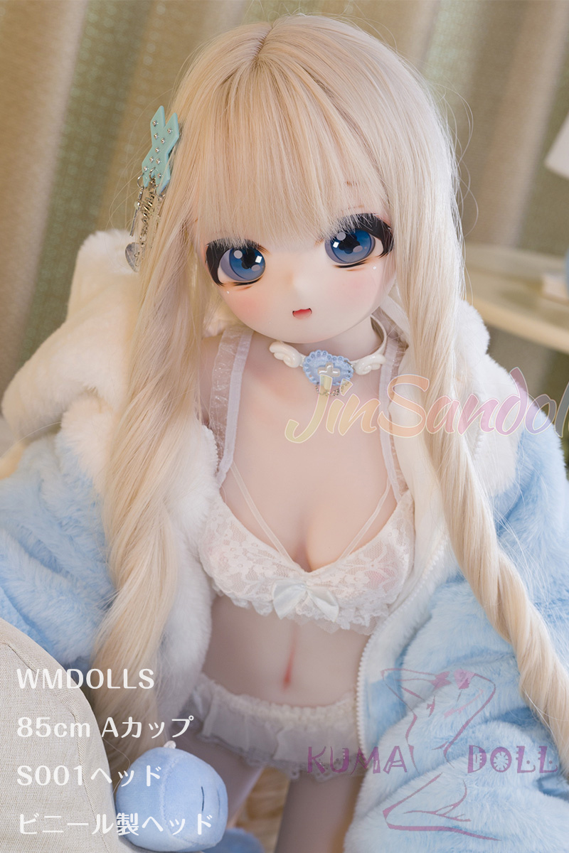 アニメドール ソフトビニール製ヘッド+TPE製ボディ WM Dolls 85cm AAカップ S001ヘッド 綿綿 むっちこ オナホールあり