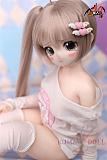 MOZU DOLL 三分 比奈 アニメ風 萌え系 アニメラブドール ソフトビニール製頭部＋シリコン製 ボディ 肌色＆眼球色＆メイク＆ウィッグ＆衣装は宣材写真と同じ