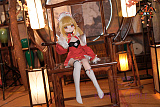 売れ切れ MOZU DOLL 85cm Aカップ 可愛（Kerr） ソフトビニール製頭部 TPE製ボディ 肌色＆眼球色＆メイク＆ウィッグは宣材写真と同じ  6kg