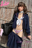 J-cute 137cm バスト平 シリコン頭部+TPEボディ AGD19 萌咲（もえ）ヘッド ラブドール ロリ妹系  ハイブリッド 掲載画像のボディはリアルメイク付き