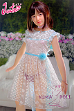 J-cute 133cm バスト平 シリコン頭部+TPEボディ AGD07 唯（ゆい）ヘッド ラブドール ロリ妹系  ハイブリッド 掲載画像のボディはリアルメイク付き