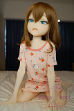 【S-TPE製】【カスタマイズ品】ラブドール 色気美人 Irokebijin 110cm バスト平 Flat体型 Anna オーラル可能