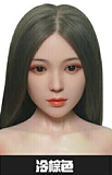 【フルシリコン製】Doll senior 等身大ドール 148cm Cカップ #22 弥耶（Miye）シリコンヘッド ボディー 材質選択可能 ダッチワイフ オーラル機能+口開閉機能あり+模擬口腔付き