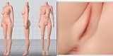 【フルシリコン製】Doll senior 等身大ドール 148cm Cカップ #22 弥耶（Miye）シリコンヘッド ボディー 材質選択可能 ダッチワイフ オーラル機能+口開閉機能あり+模擬口腔付き