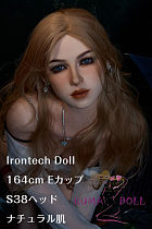 フルシリコン製ラブドール Irontech Doll 164cm Eカップ S38ヘッド 金髪