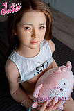 J-cute 137cm バスト平 AGD17 羽純（はずみ）ヘッド  LL団 ラブドール 髪の毛植毛 フルシリコン製 リアルドール