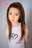 J-cute 137cm バスト平 AGD17 羽純（はずみ）ヘッド  LL団 ラブドール 髪の毛植毛 フルシリコン製 リアルドール
