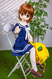 Aotume Doll TPE頭部+TPE材質ボディ アニメドール 105cm AAカップ #118ヘッド 岡崎汐 ボディ身長選択可 セーラー服